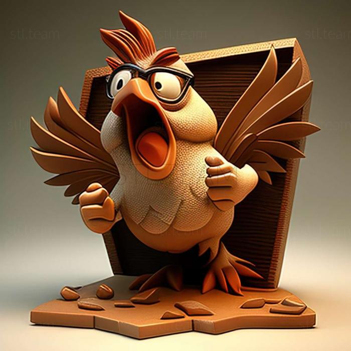 3D model Disneys Chicken Little Ace in Action game (STL)